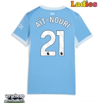 Manchester City Rayan Ait-Nouri #21 Replica Home Shirt Ladies 2026-27 Short Sleeve